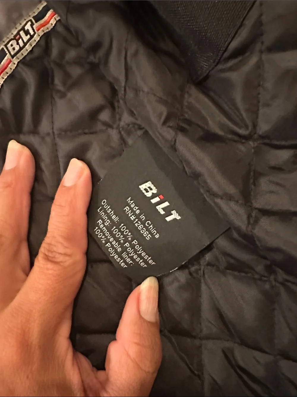 Men's Black Lightweight Quilted-Liner Shirt Jacket
